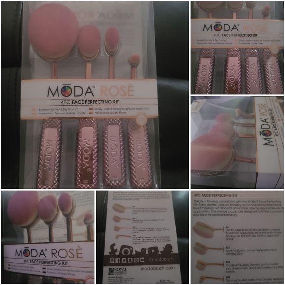 MŌDA® Rosè 4PC Face Perfecting Kit - Picture 6 of 17